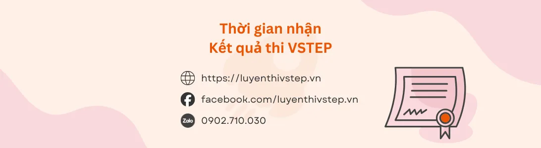 Thời gian trả kết quả thi VSTEP và hướng dẫn tra cứu