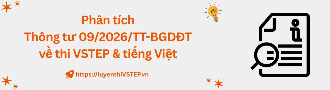 Thông tư 09/2026/TT-BGDĐT về quy định tổ chức thi VSTEP