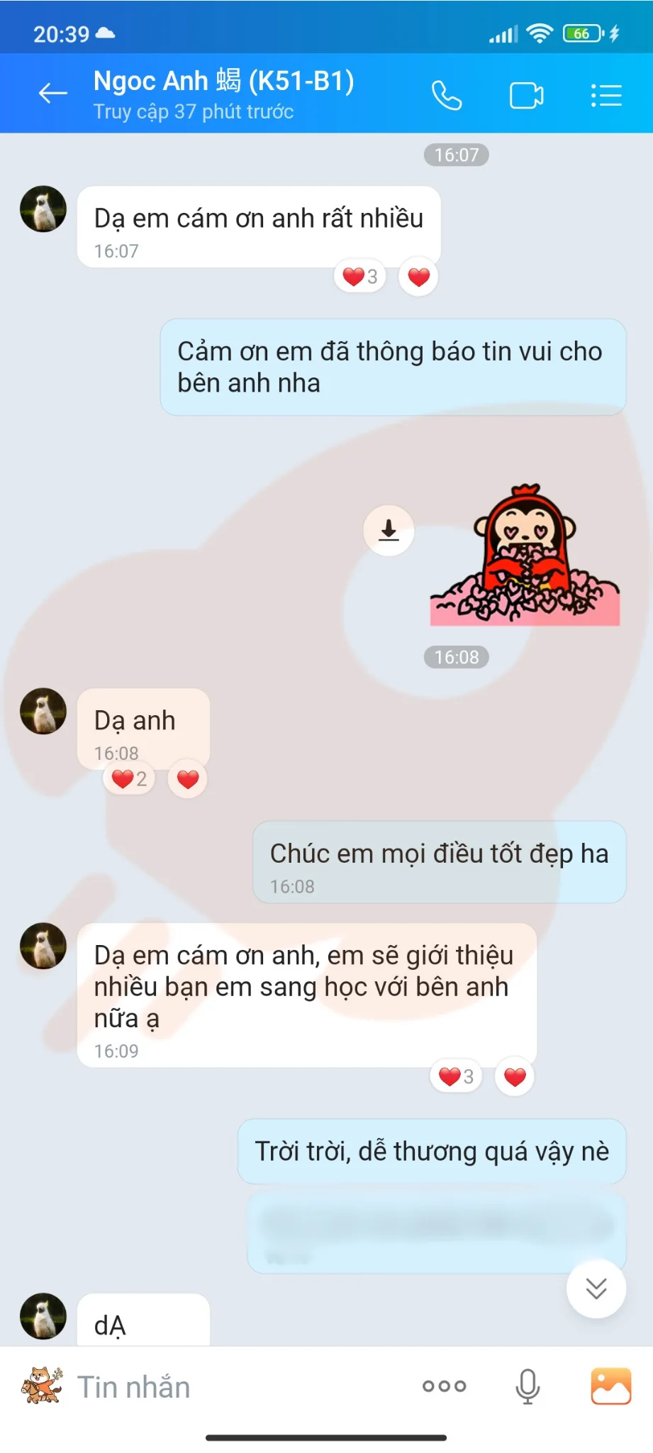 Phản hồi học viên VSTEP B1