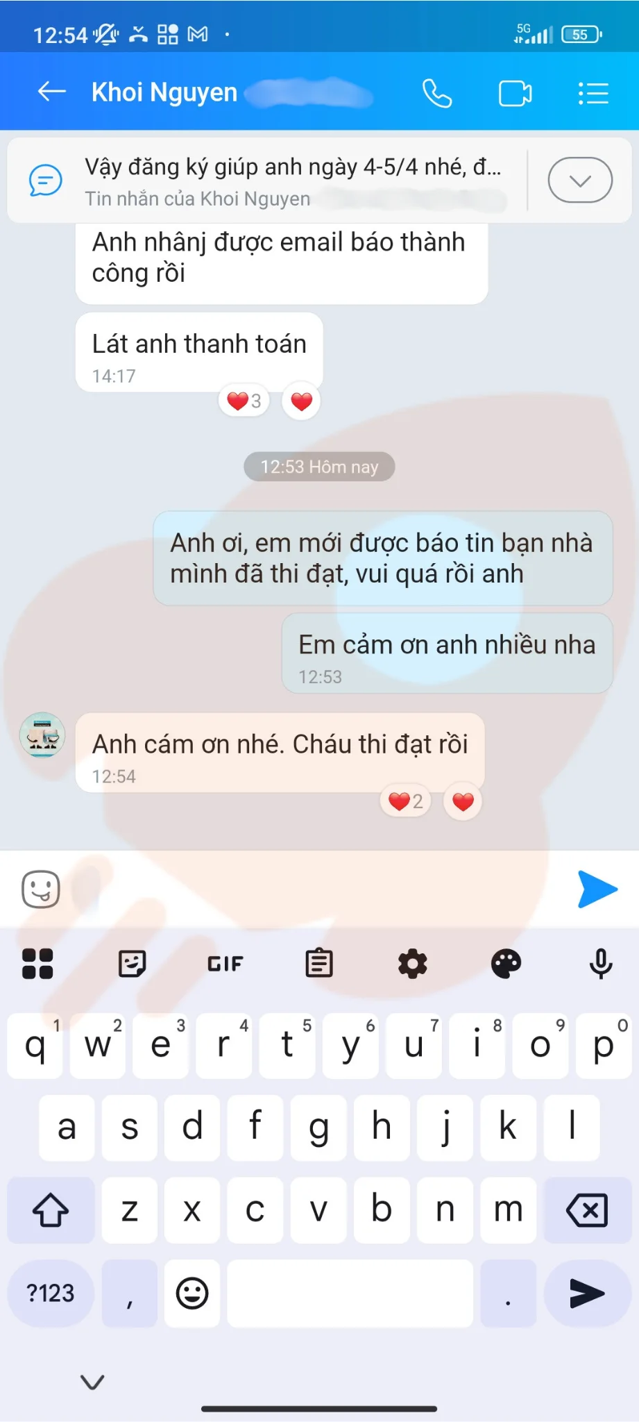 Phản hồi học viên VSTEP B1