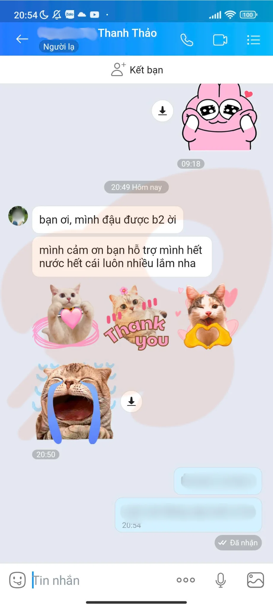 Phản hồi học viên VSTEP B2