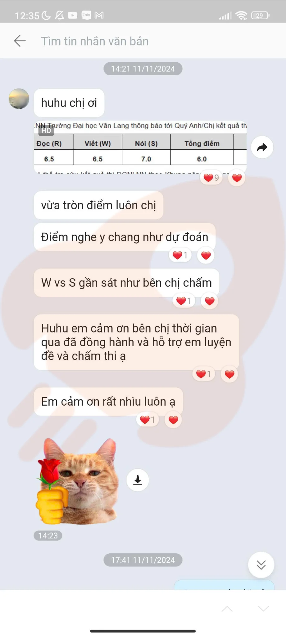 Phản hồi học viên VSTEP B2