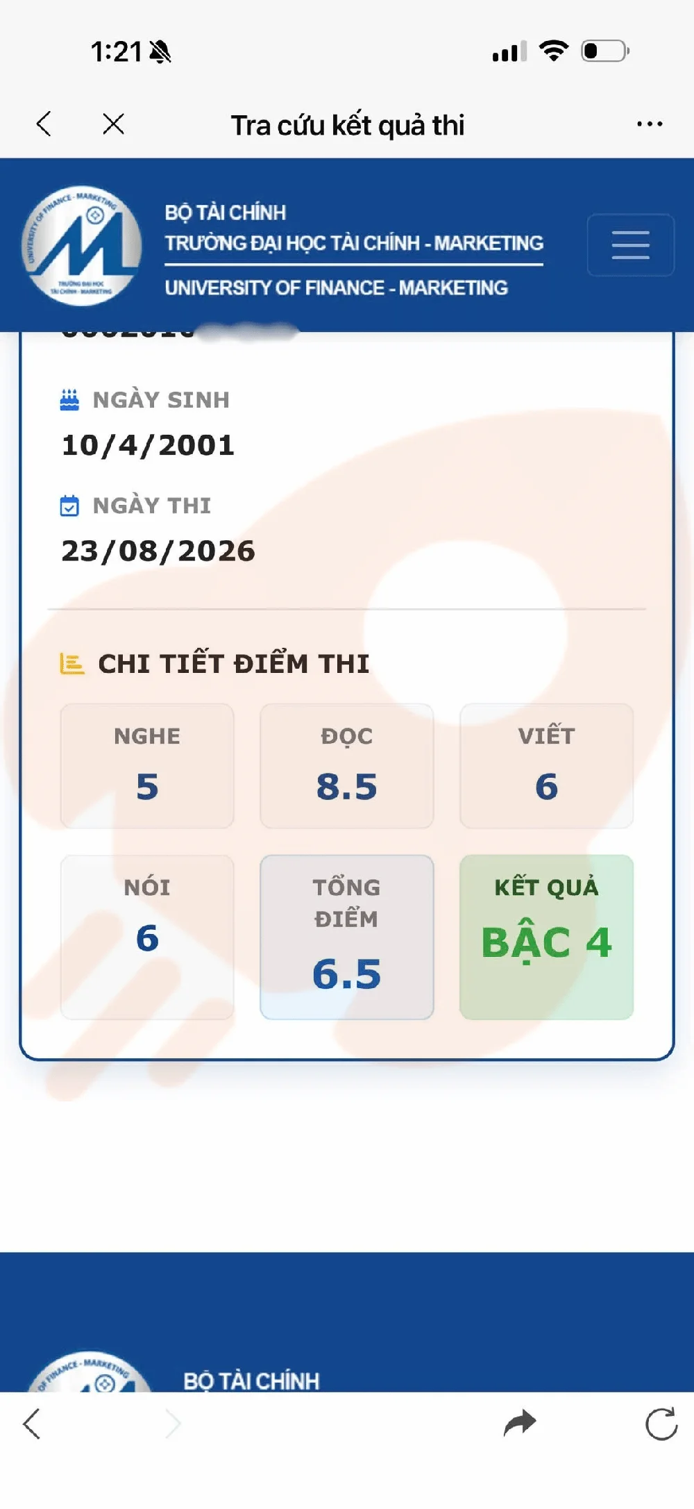 Phản hồi học viên VSTEP B2