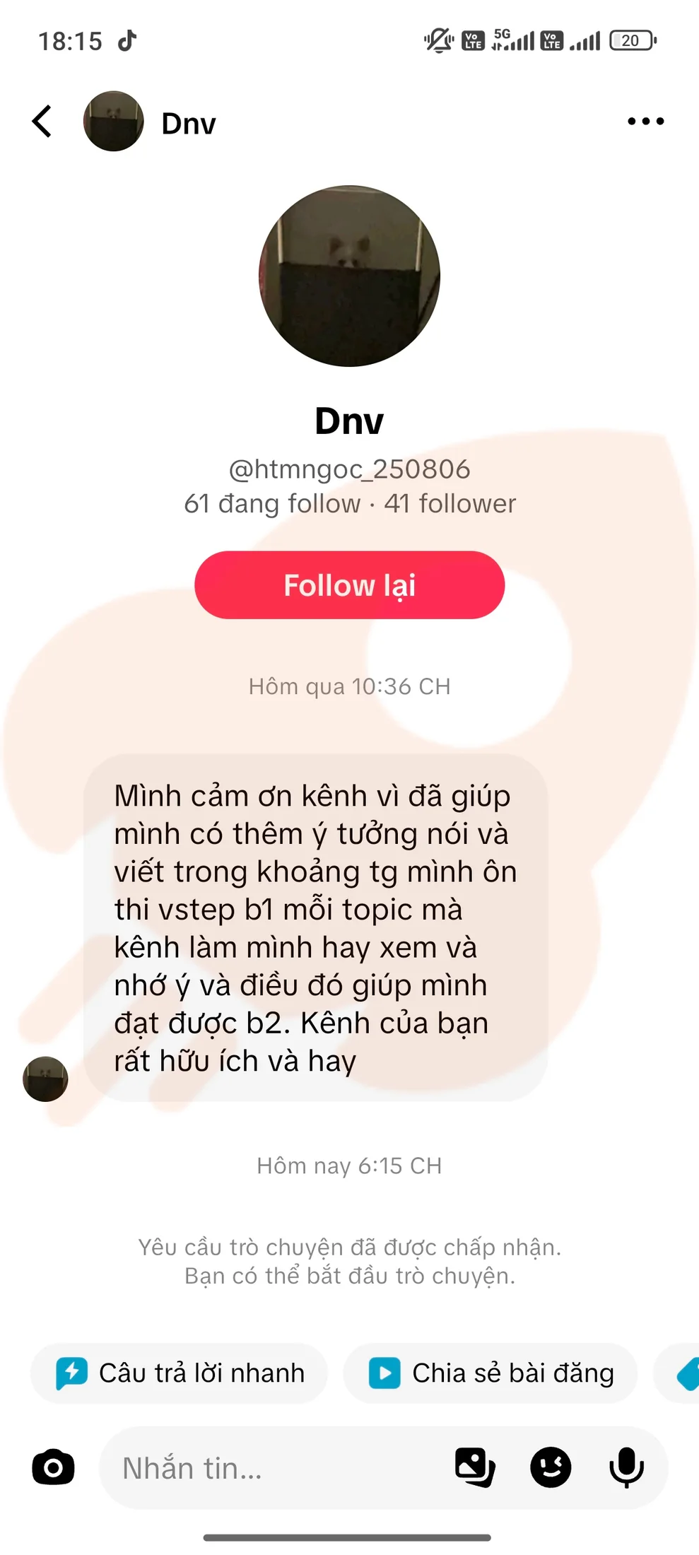 Phản hồi học viên VSTEP B2